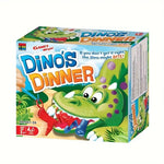 Dino-Festmahl: Interaktives Familienspiel für spannende Zeiten