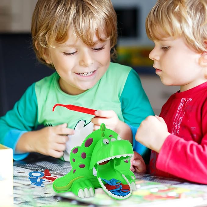 Dino-Festmahl: Interaktives Familienspiel für spannende Zeiten
