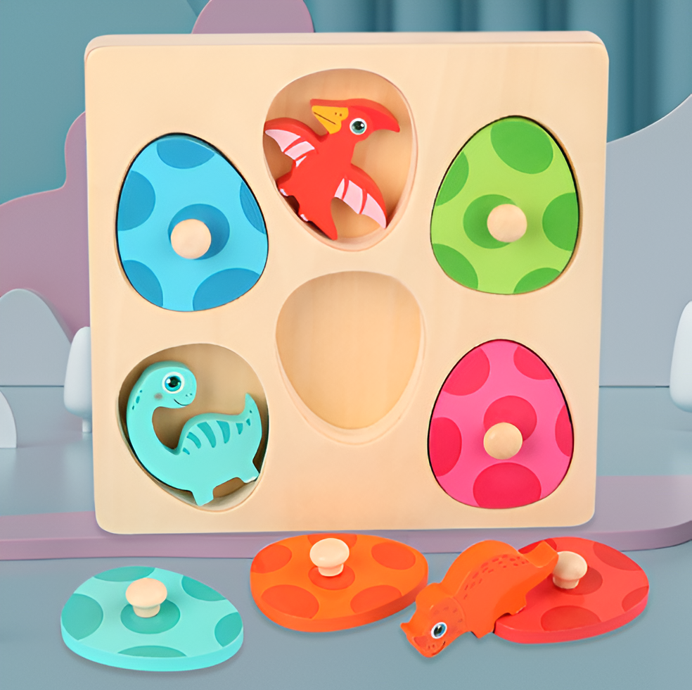 Dino-Ei Puzzle - Entdecken Sie die Freude am Lernen