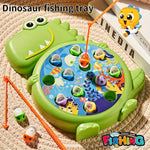 Dinosaurier Angelspiel - Magnetisches Angelspiel für Kinder