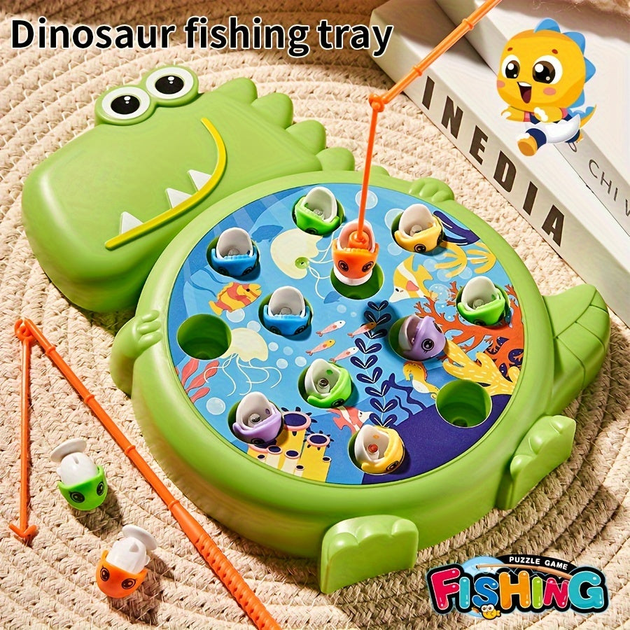 Dinosaurier Angelspiel - Magnetisches Angelspiel für Kinder