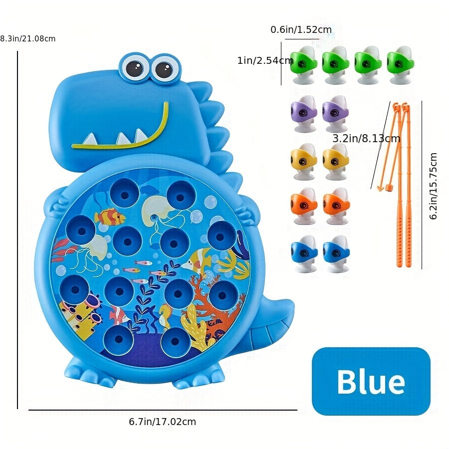 Dinosaurier Angelspiel - Magnetisches Angelspiel für Kinder