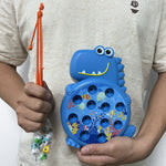 Dinosaurier Angelspiel - Magnetisches Angelspiel für Kinder