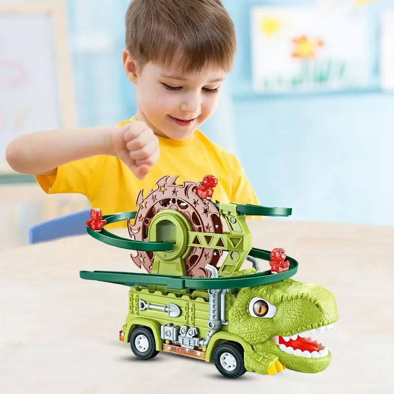 Dino Rutschwagen - Rutschen und Rennen mit Dinosauriern!