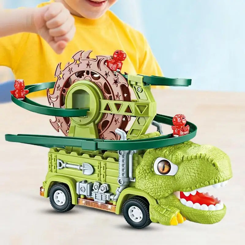 Dino Rutschwagen - Rutschen und Rennen mit Dinosauriern!