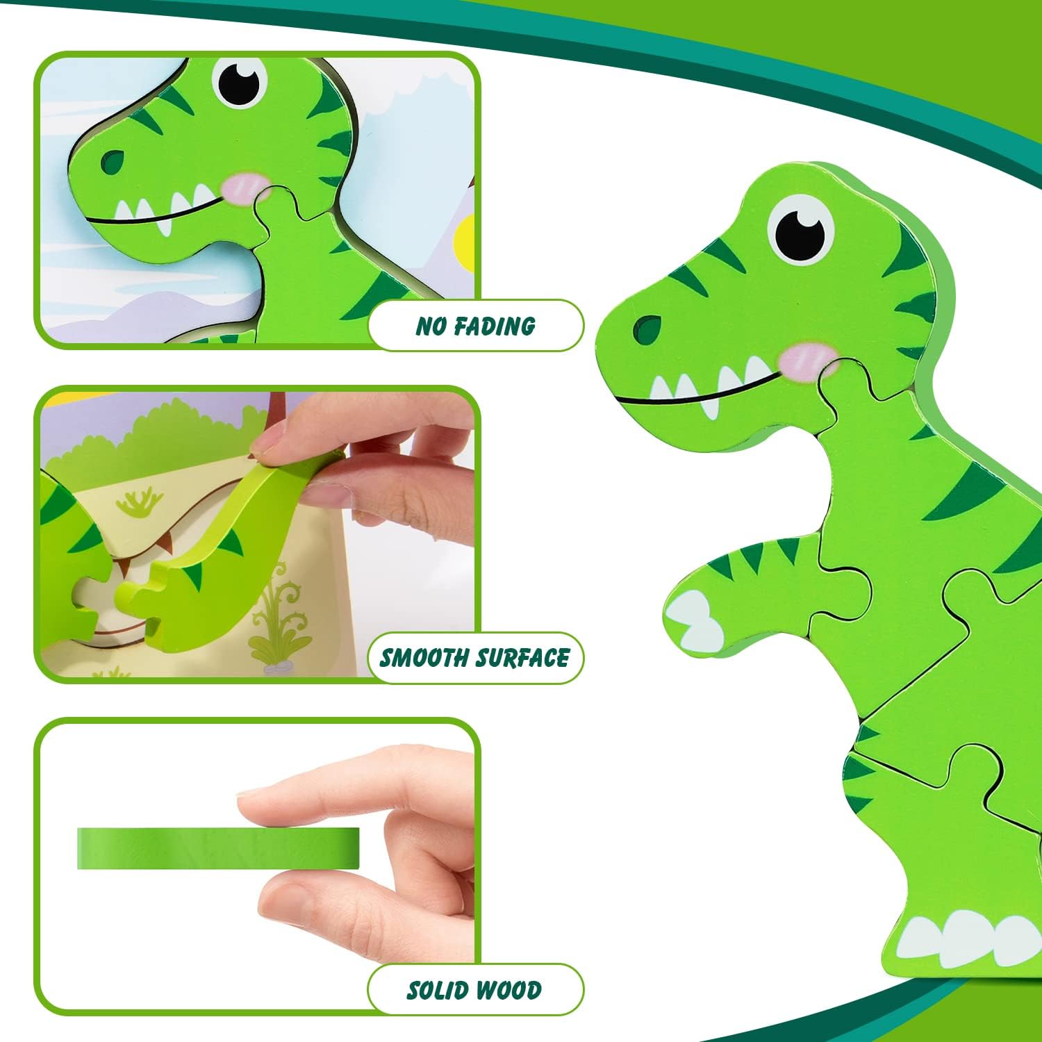 DinoPuzzles - Fördert Problemlösungsfähigkeiten und kreative Entwicklung