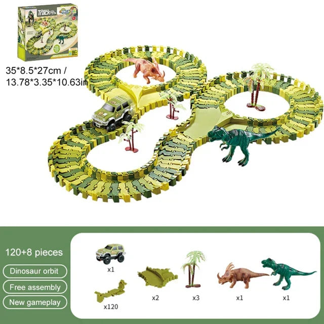 DinoRail - Dino-Rennabenteuer - Rennstrecke