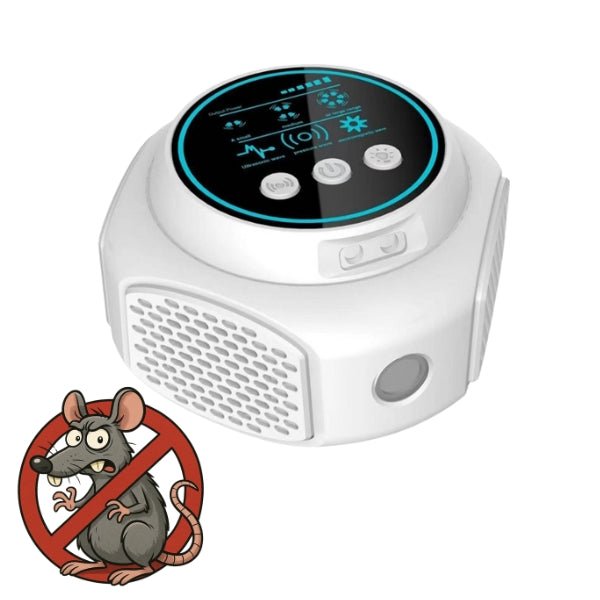 Ultrasonic Mouse Repellent | Chemical-Free, Silent, and Effective for Indoor and Outdoor Use