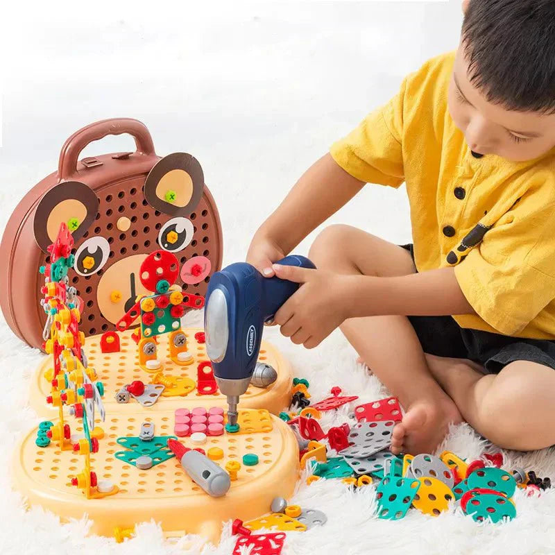 KreativWerkstatt - Multifunktionale Werkzeugkiste für Kinder