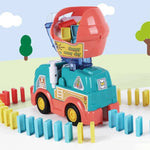 Domino Train - Creative Domino Fun - Domino Stone Army