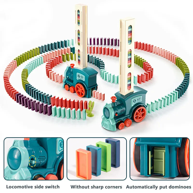 Domino-Bahn - Dominojuna - Spiel mit Lernfaktor