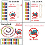 Domino-Bahn - Dominojuna - Spiel mit Lernfaktor
