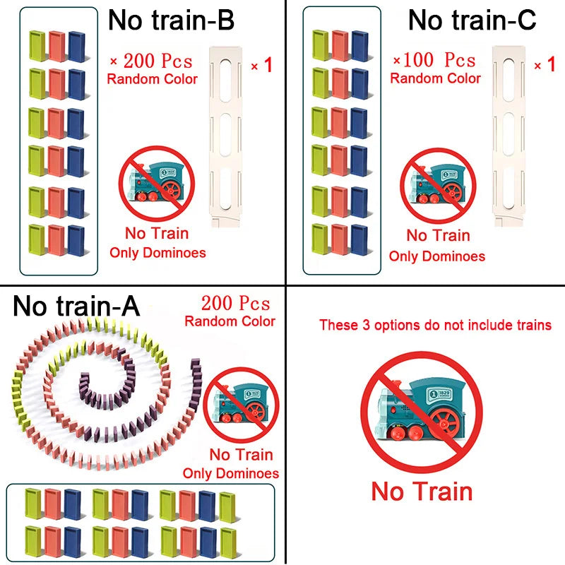 Domino-Bahn - Dominojuna - Spiel mit Lernfaktor