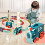Colorful Domino Track for Creative Children's Adventures