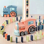 Colorful Domino Track for Creative Children's Adventures