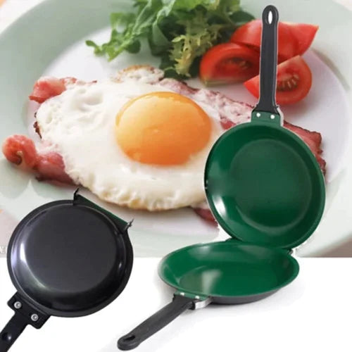 Wendbare Antihaft-Bratpfanne für köstliche Frühstücksgerichte