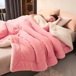Zweischichtige Fleece-Decke – Gemütlicher Luxus für Zuhause