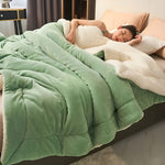 Zweischichtige Fleece-Decke – Gemütlicher Luxus für Zuhause
