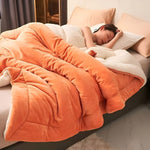 Zweischichtige Fleece-Decke – Gemütlicher Luxus für Zuhause