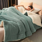 Zweischichtige Fleece-Decke – Gemütlicher Luxus für Zuhause