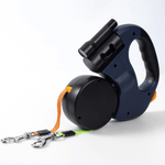 DoubleDog - Verwicklungsfreies Doppelleinen-System mit Taschenlampe