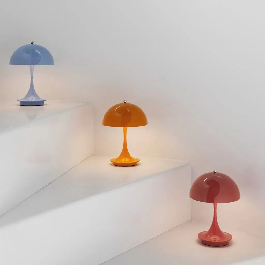 Stilvolle Wiederaufladbare Tischlampe – Drahtloses LED Licht mit Anpassbarer Helligkeit