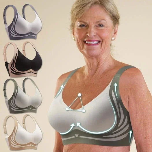 Wireless Bra | Seamless Comfort | Breathable and Flexible | ComfortEase