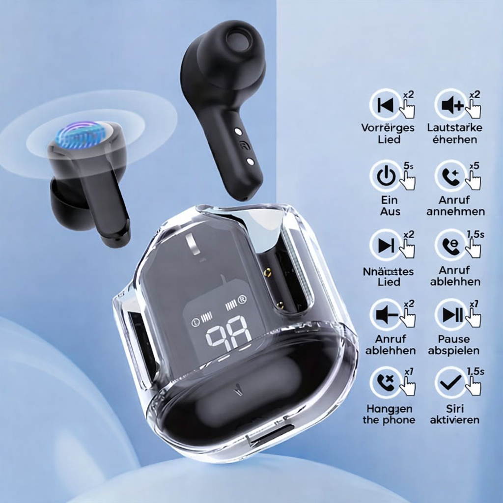 Wireless Earbuds | In-Ear Headphones | Crystal-Clear Sound & Long Battery Life