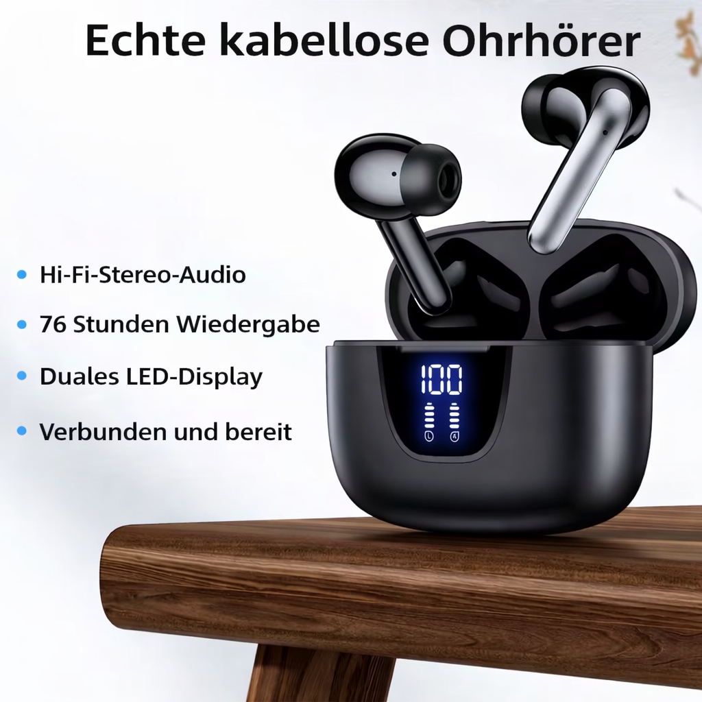 Wireless In-Ear Headphones | Clear Calls & Long Battery Life