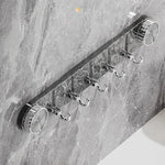 Elegant Hook Holder with Rotating Suction Cups – Effortless Installation