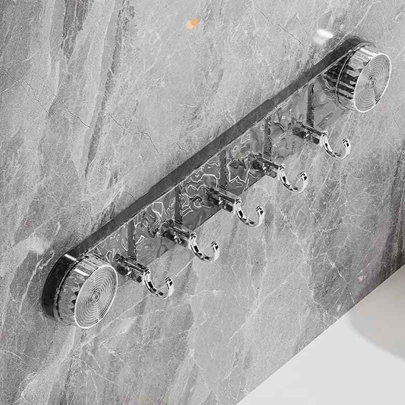 Elegant Hook Holder with Rotating Suction Cups – Effortless Installation