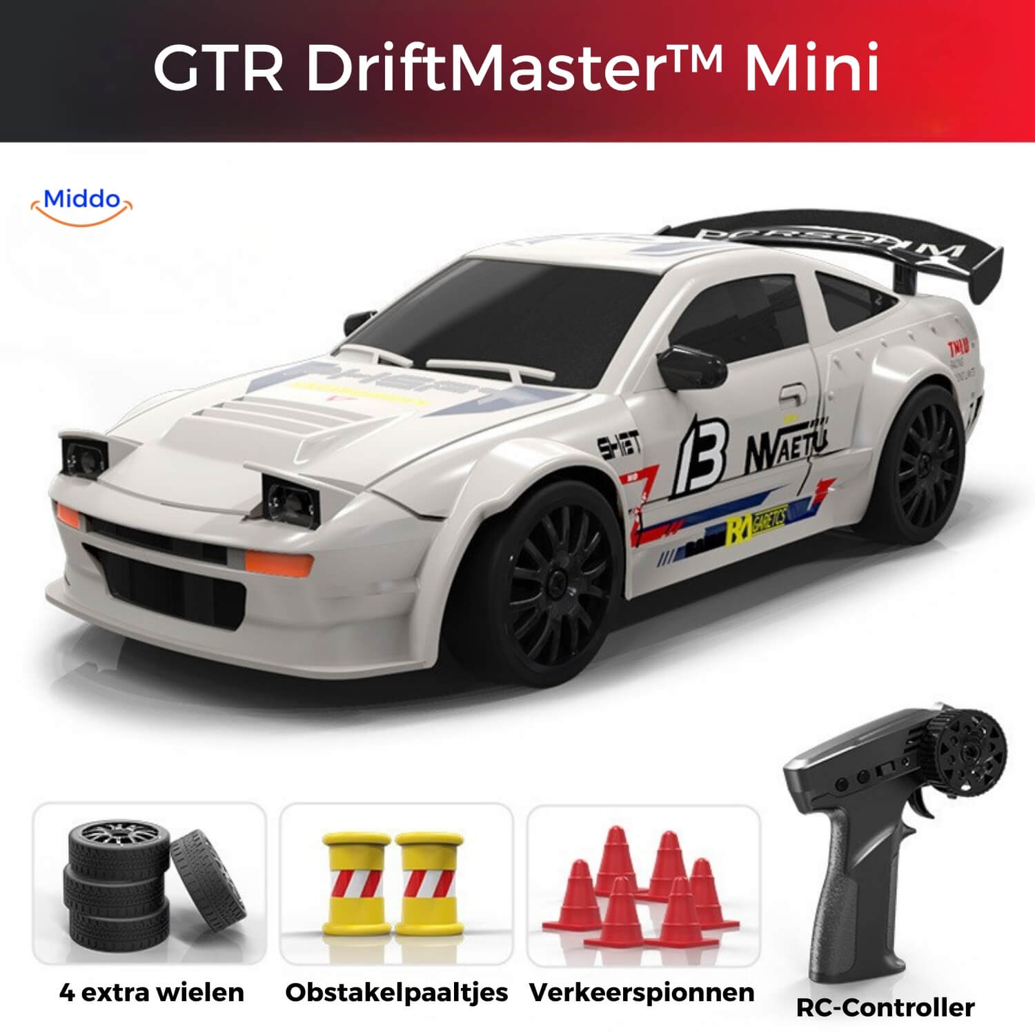 TurboDrift 4WD | Blitzschnelles Drift RC Auto mit Turbo-Ladefunktion
