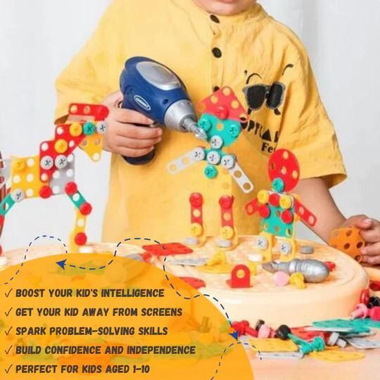 Creative 3D Drill Set for Kids - Unleash the Imagination