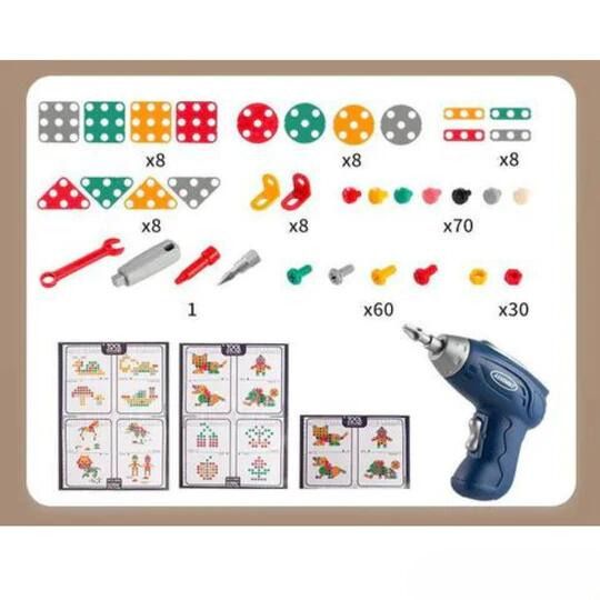 Creative 3D Drill Set for Kids - Unleash the Imagination