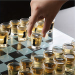 DrinkChess - Schachspiel mit Shotgläsern für Partys
