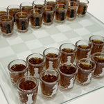 DrinkChess - Schachspiel mit Shotgläsern für Partys
