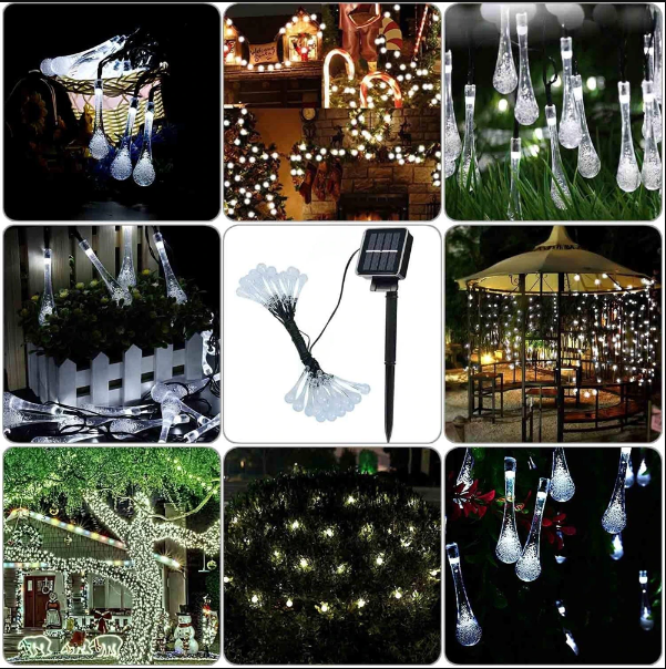 Water Droplet Lights for Romantic Moments