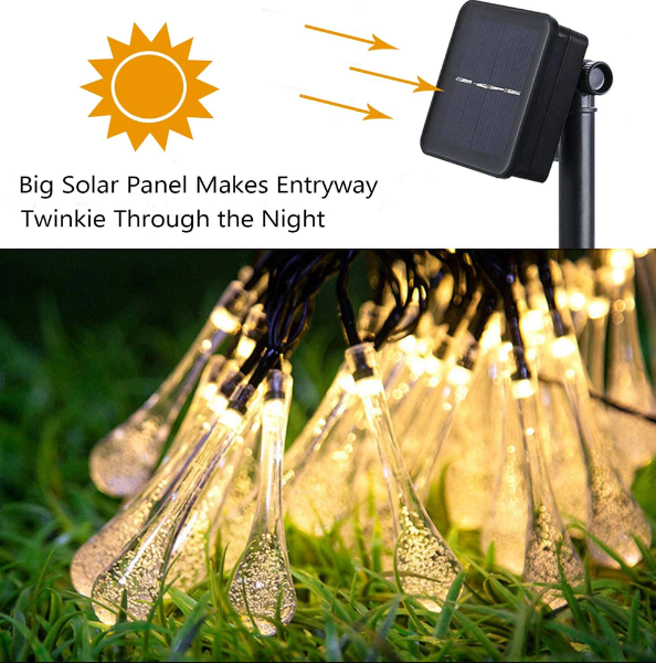 Water Droplet Lights for Romantic Moments