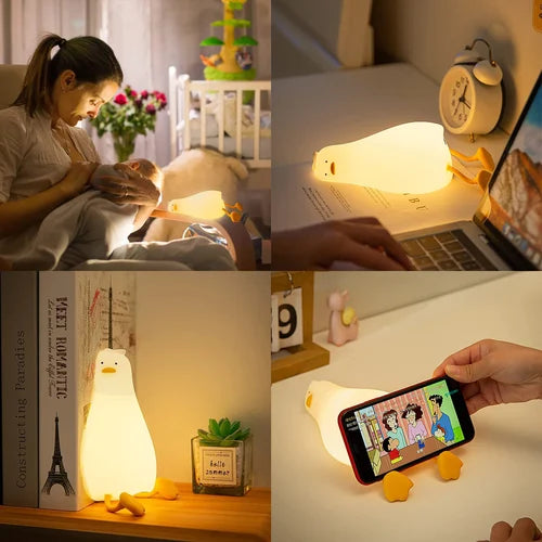 Entzückende Enten-Nachtlampe für Kinderzimmer