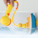 Entzückende Enten-Dusche - Badewannen-Spaß für Kinder