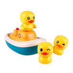 Entzückende Enten-Dusche - Badewannen-Spaß für Kinder