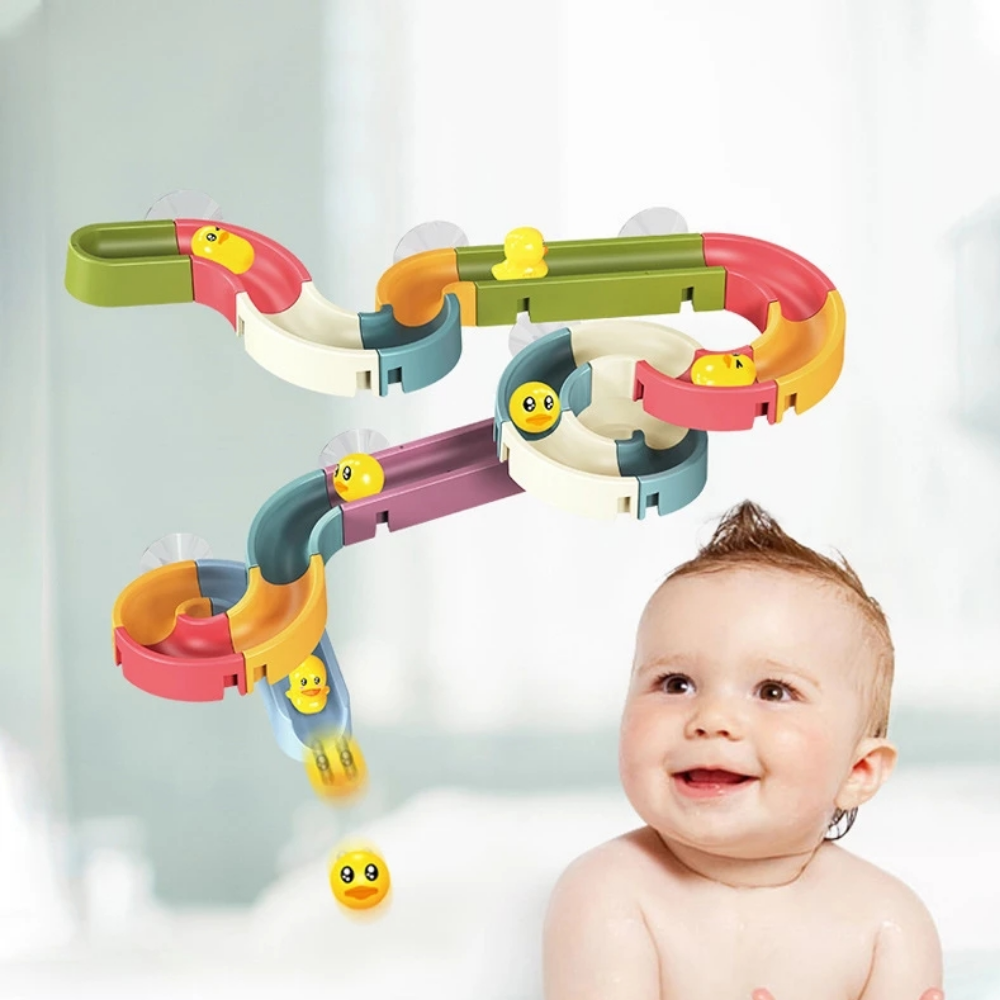 Discover the Duck Slide - Fun at Bathtime!