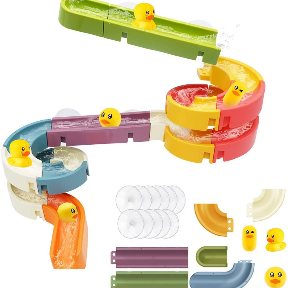 Discover the Duck Slide - Fun at Bathtime!