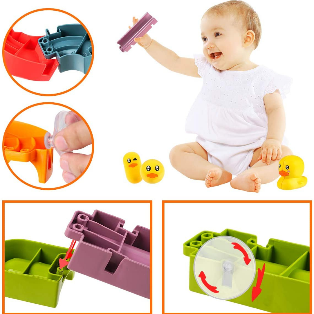 Discover the Duck Slide - Fun at Bathtime!