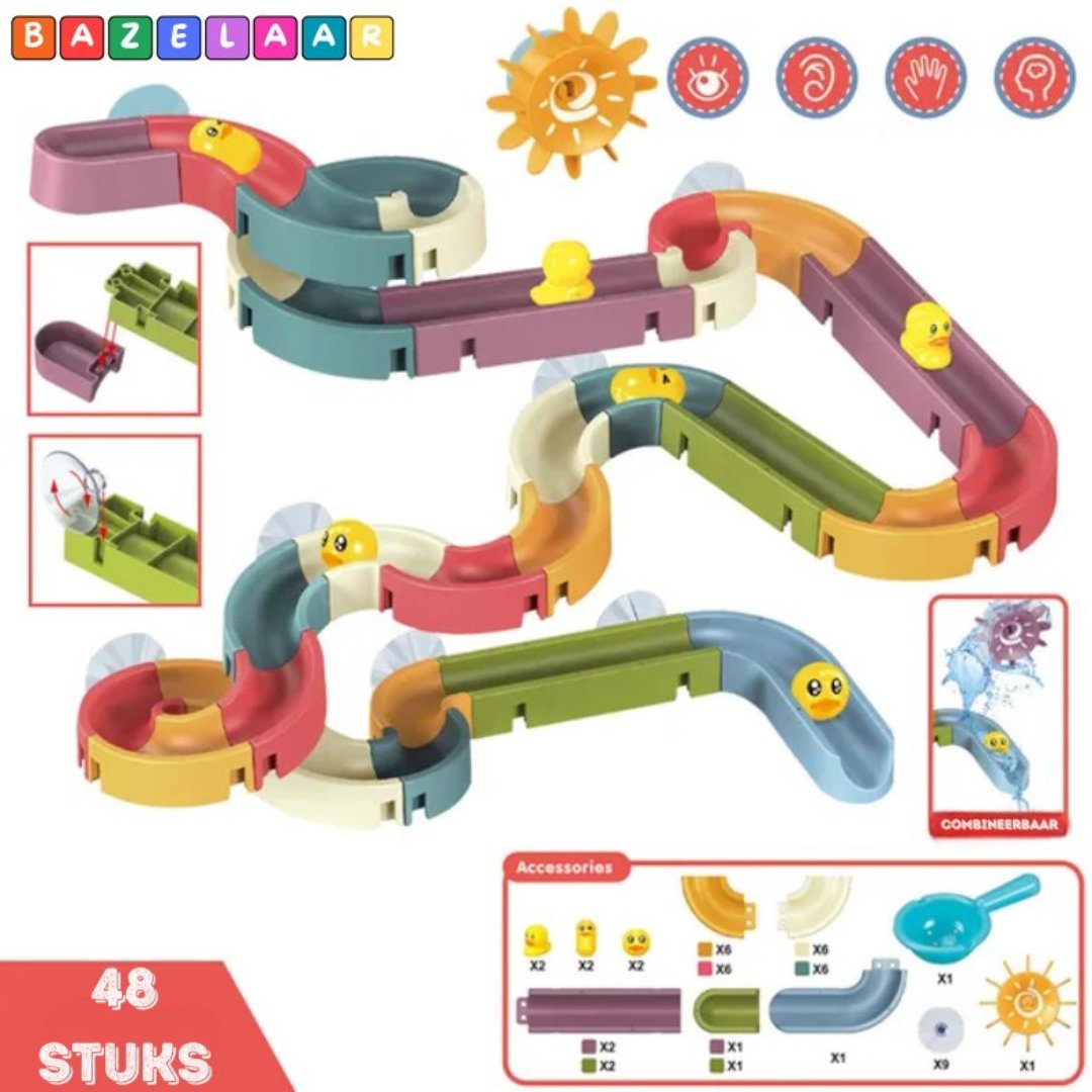 Entdecke das Entenrutschen-Spielset | Lehrreiche Wasserspiele für Kinder