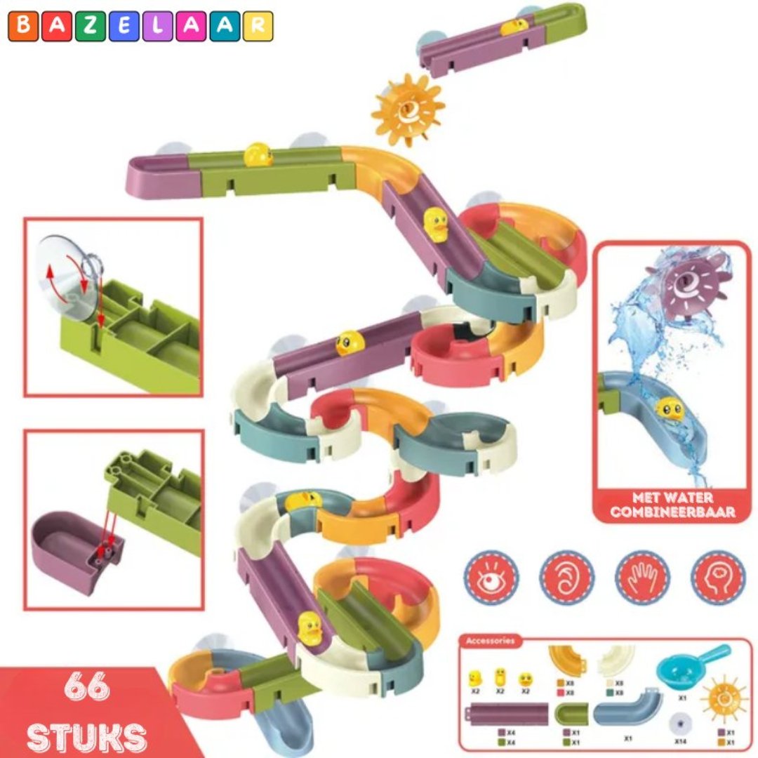 Entdecke das Entenrutschen-Spielset | Lehrreiche Wasserspiele für Kinder