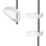 Adjustable Corner Shelf for Shower and Bathroom – Space-Saving Organizer