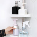 Adjustable Corner Shelf for Shower and Bathroom – Space-Saving Organizer