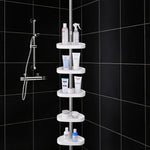 Adjustable Corner Shelf for Shower and Bathroom – Space-Saving Organizer