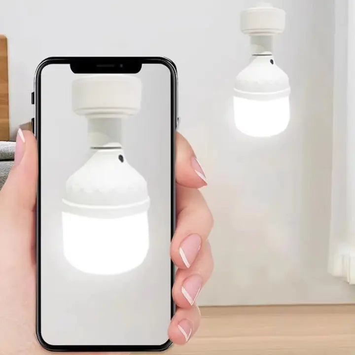 E27 Lamp Holder with Motion Sensor (Set of 3)